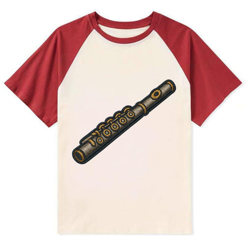 Flute  - Contrast Raglan T-shirt