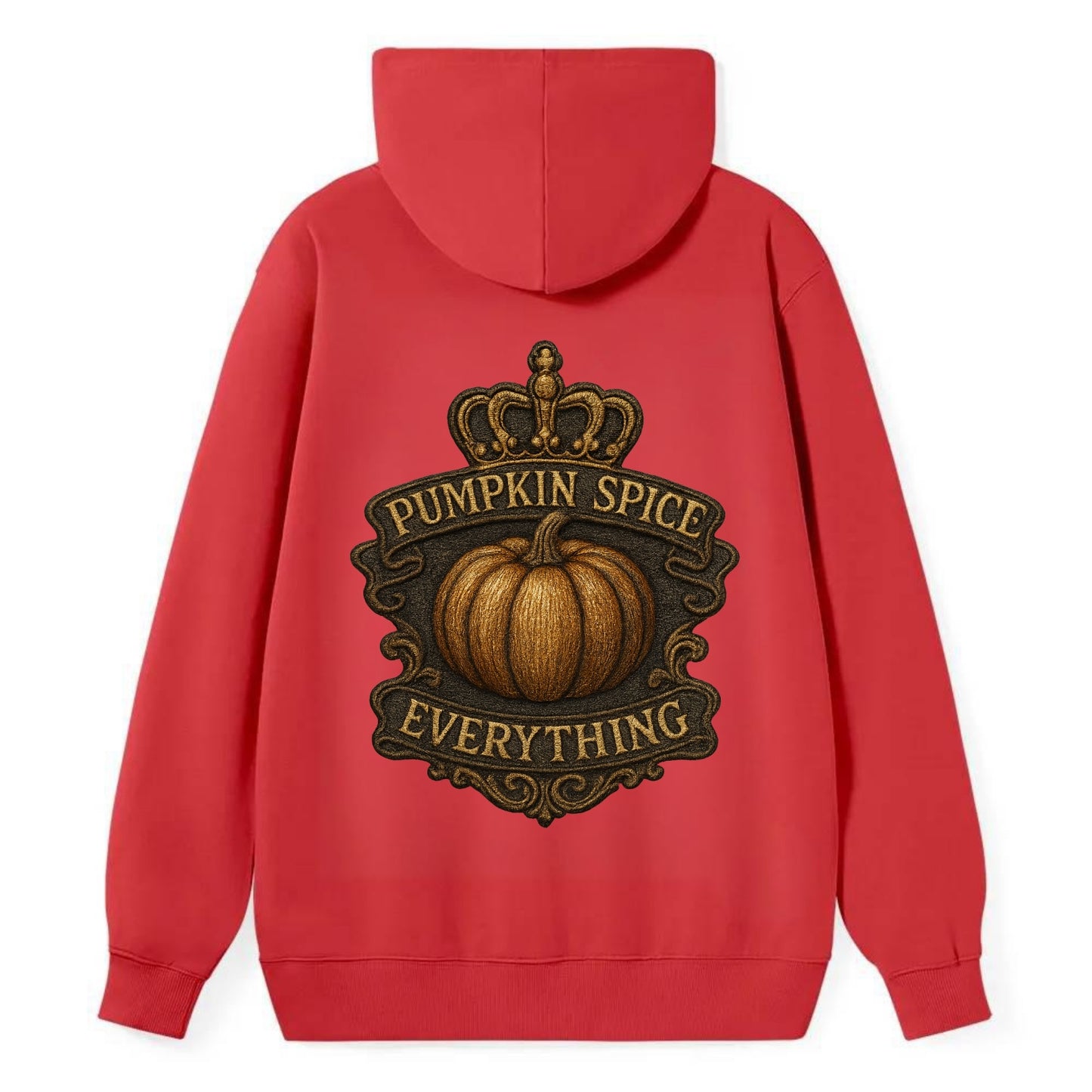 Pumpkin Spice Everything  - Classic Pullover Hoodie - Red