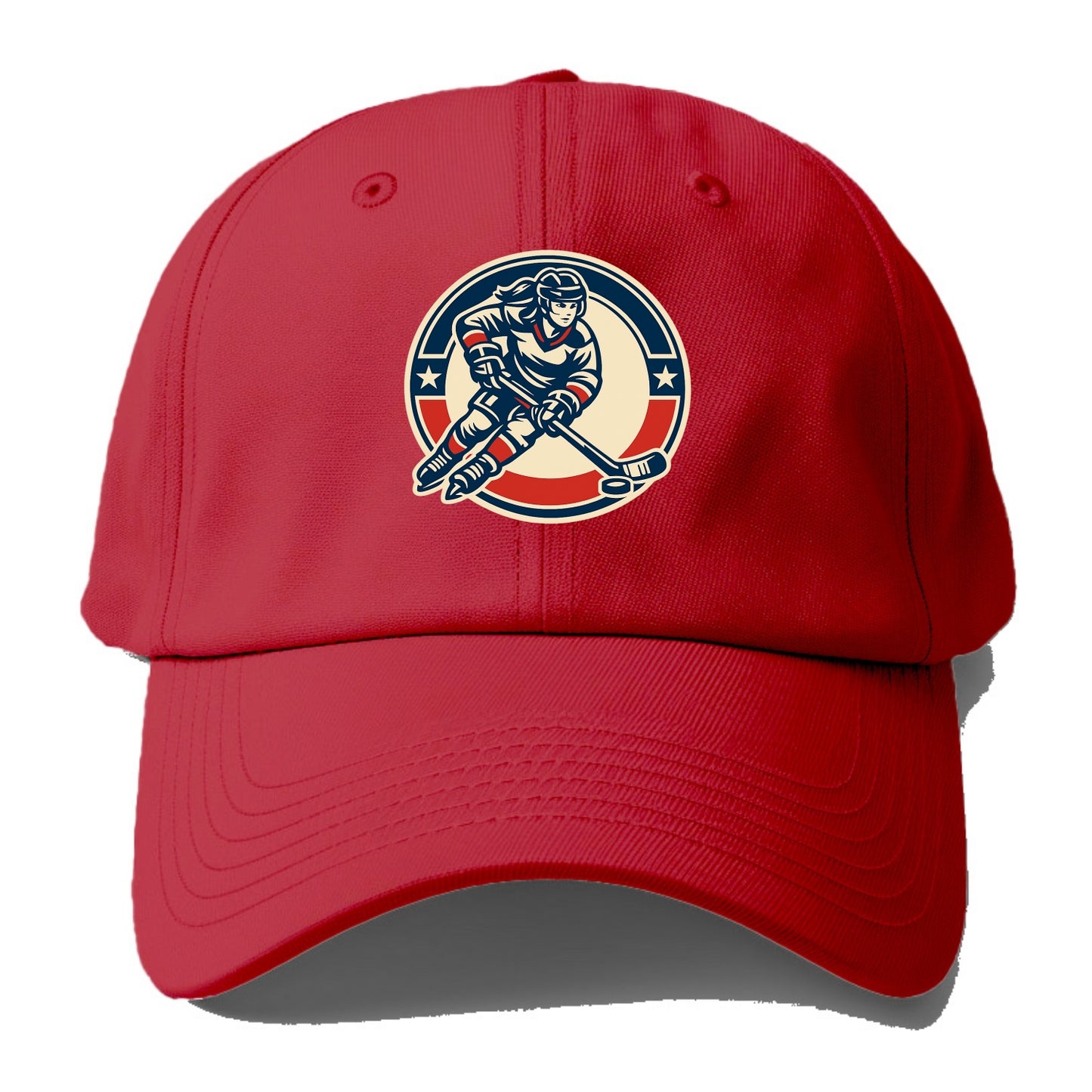 Fearless Ice Warrior - Baseball Cap - Red