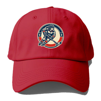 Fearless Ice Warrior - Baseball Cap - Red