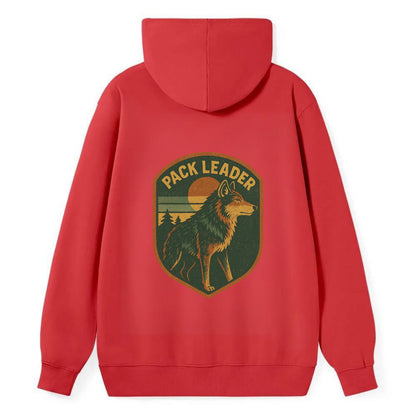 Pack Leader  - Classic Pullover Hoodie - Red