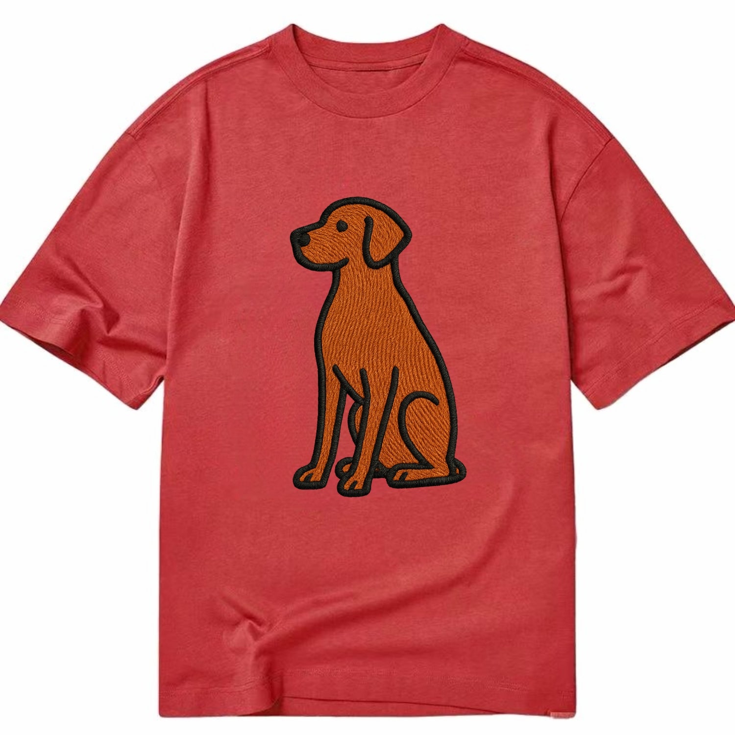 Vizsla - Rust colored sitting pose - Cla Classic T-shirt - Red