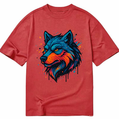 Velvet Wolf Royal  - Classic T-shirt - Red