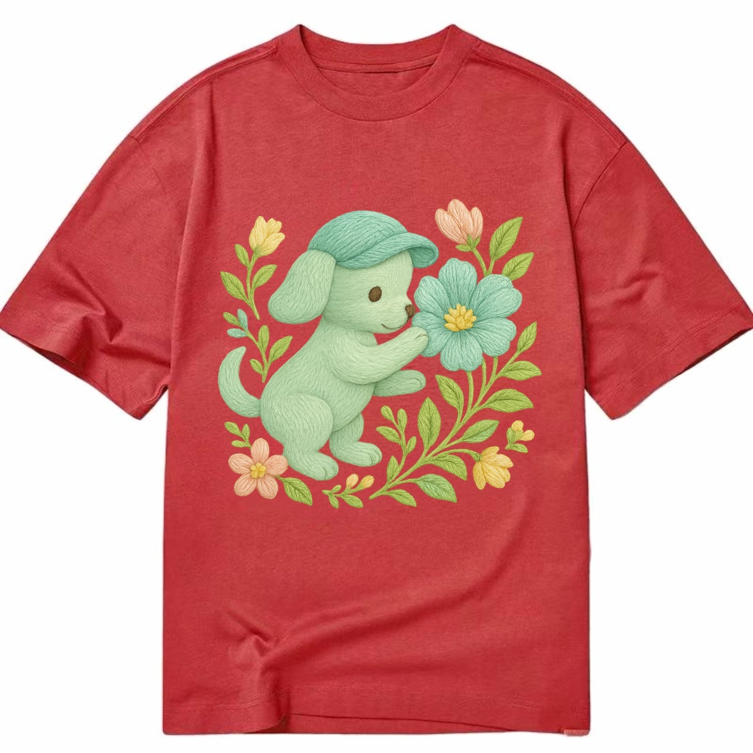 Mint Puppy - Classic T-shirt - Red