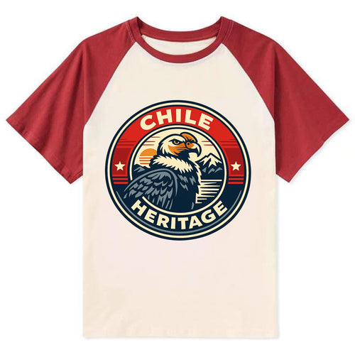 Andean Spirit Emblem - Contrast Raglan T-shirt