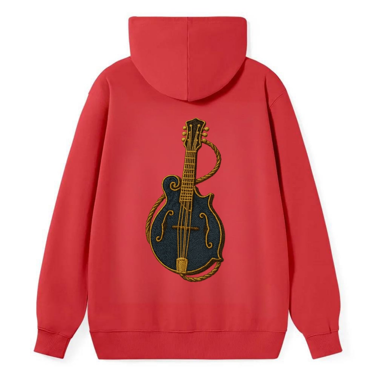 Mandolin  - Classic Pullover Hoodie - Red