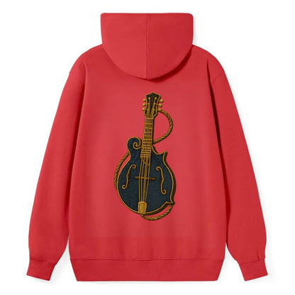 Mandolin  - Classic Pullover Hoodie - Red