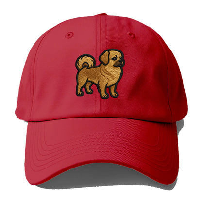 Tibetan Spaniel - Modern Tibetan breed d - Baseball Cap - Red