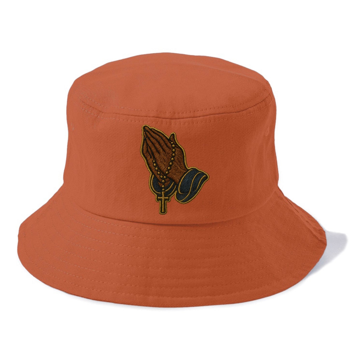 Praying Hands  - Bucket Hat - Red