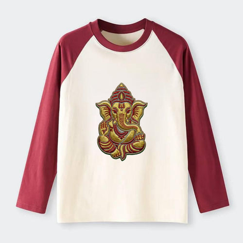 Ganesh - Raglan Long Sleeve T-Shirt