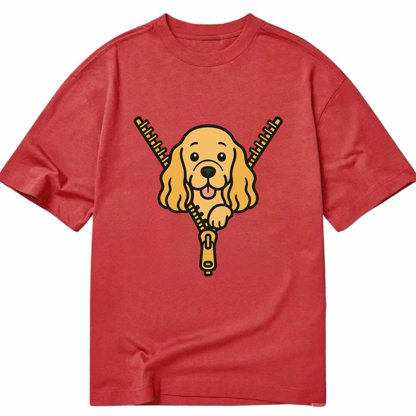 Cocker Spaniel - Classic T-shirt - Red