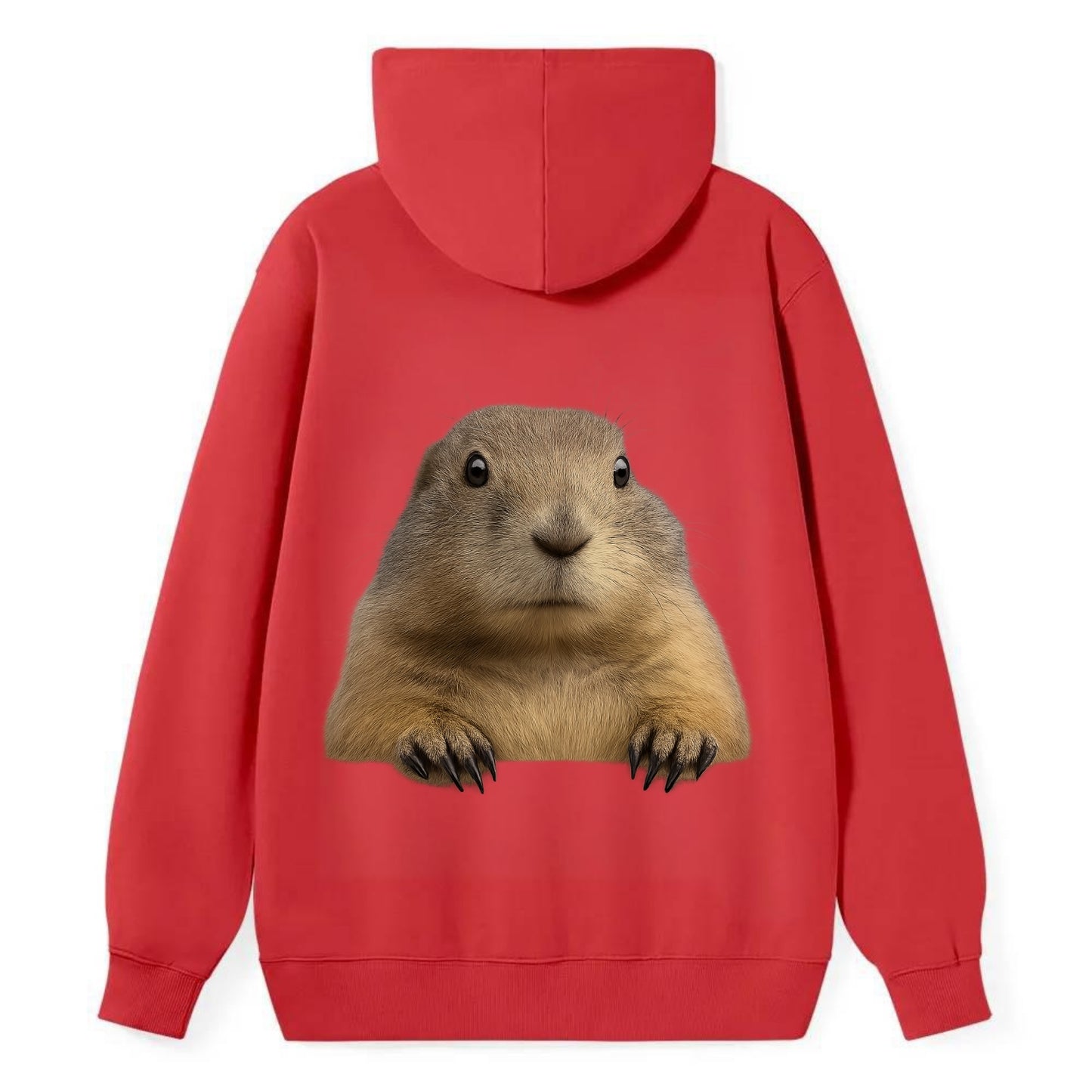 Prairie Dog  - Classic Pullover Hoodie - Red