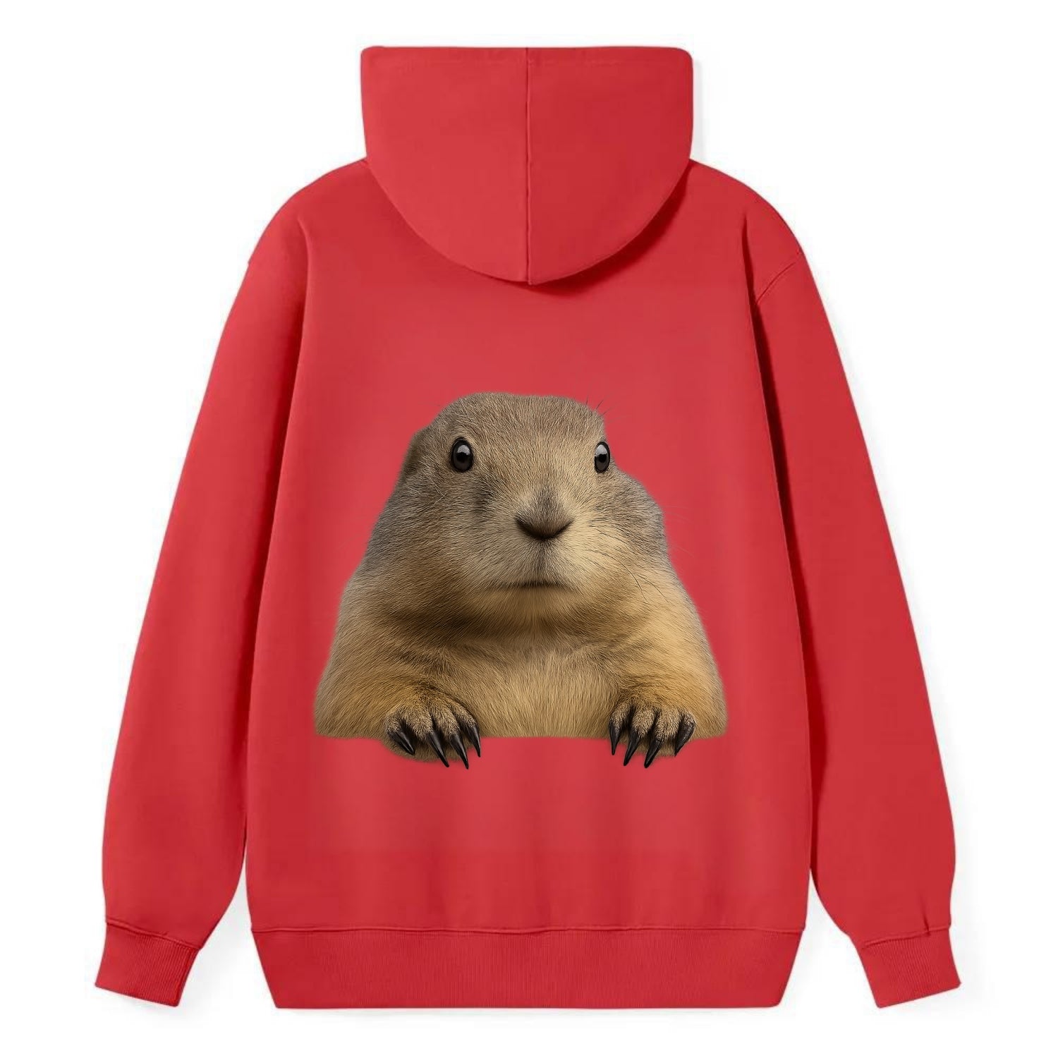 Prairie Dog  - Classic Pullover Hoodie - Red
