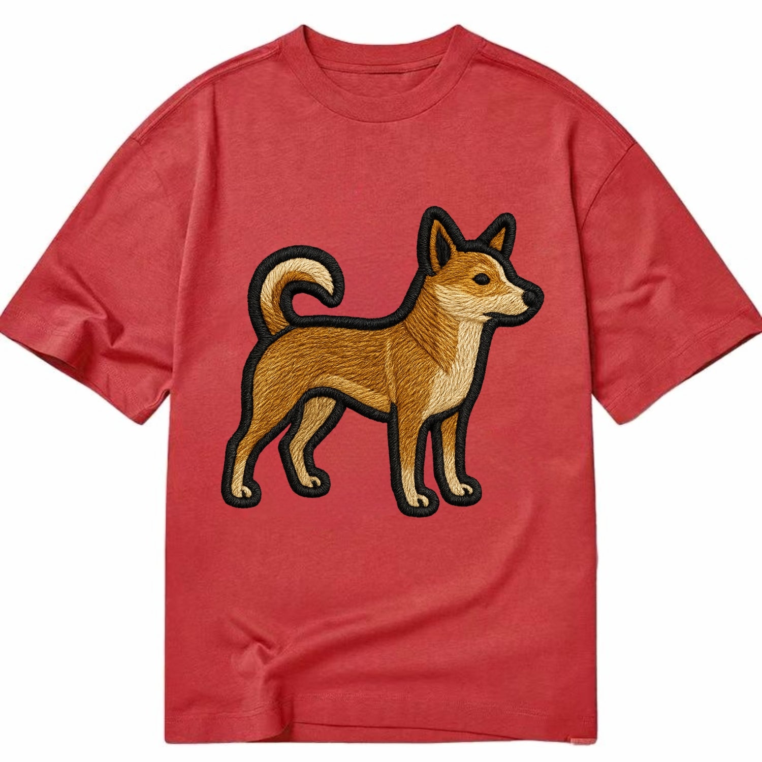 Norwegian Lundehund - Modern puffin hunt - Classic T-shirt - Red