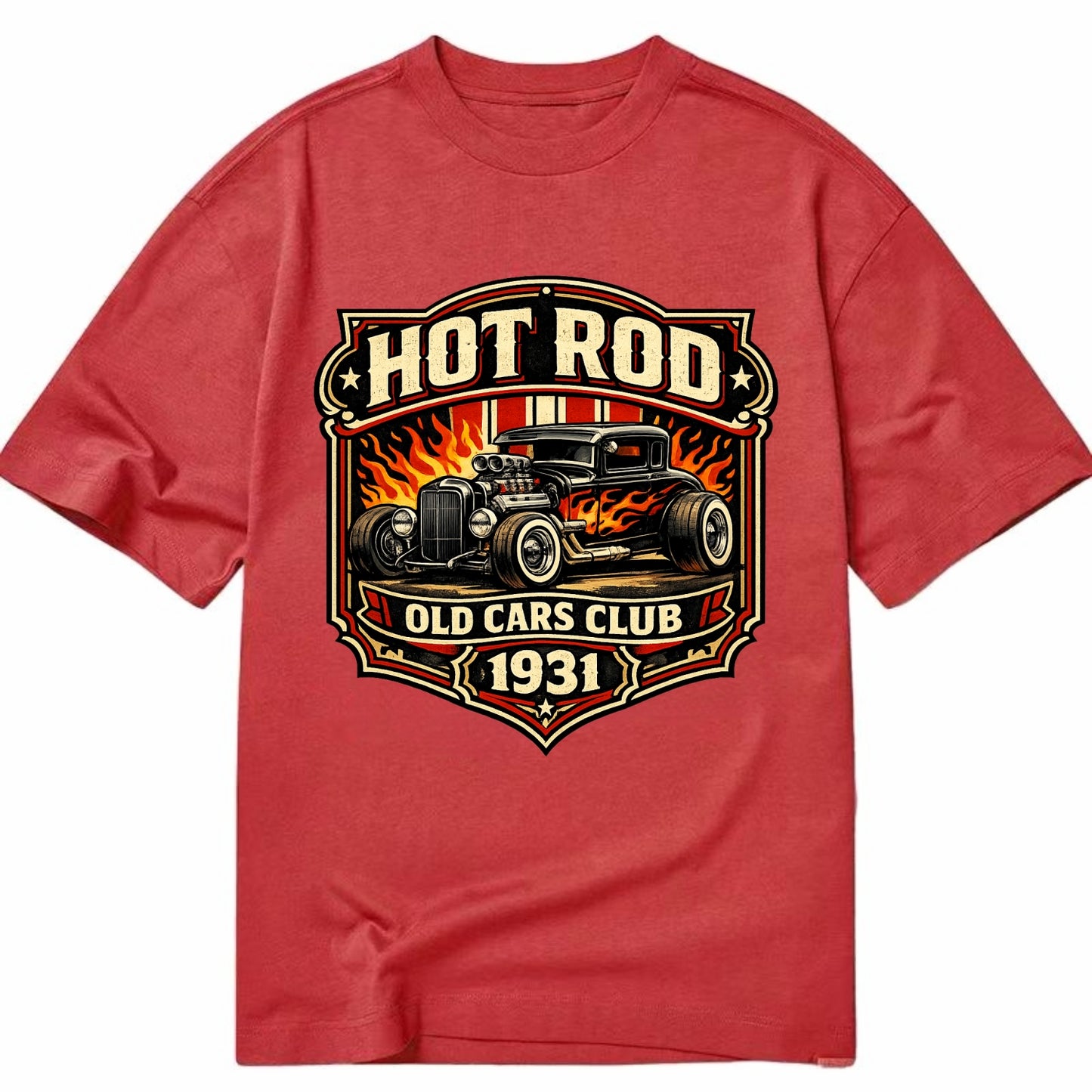 Hot Rod Club 1931 - Classic T-shirt - Red