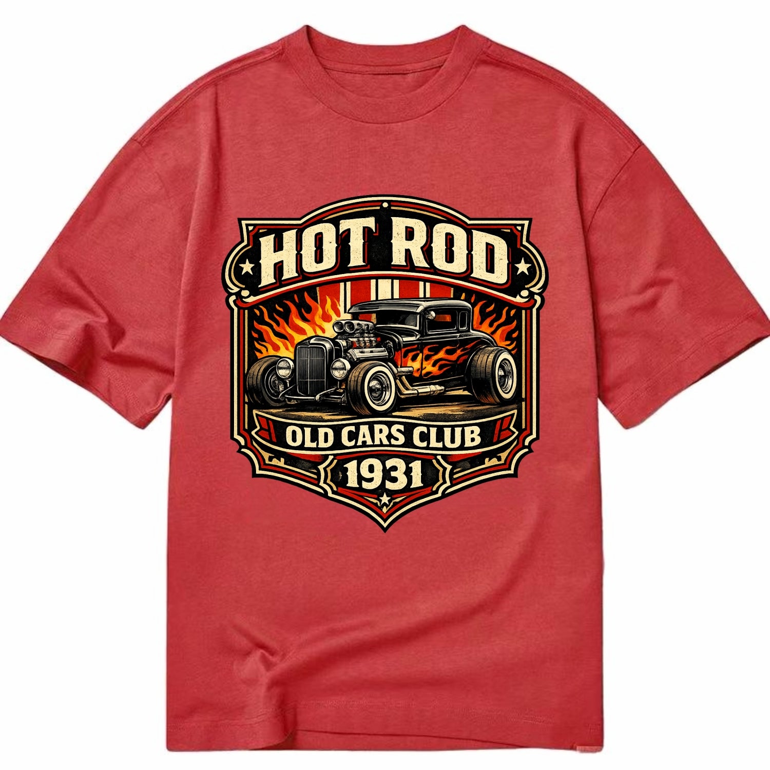 Hot Rod Club 1931 - Classic T-shirt - Red