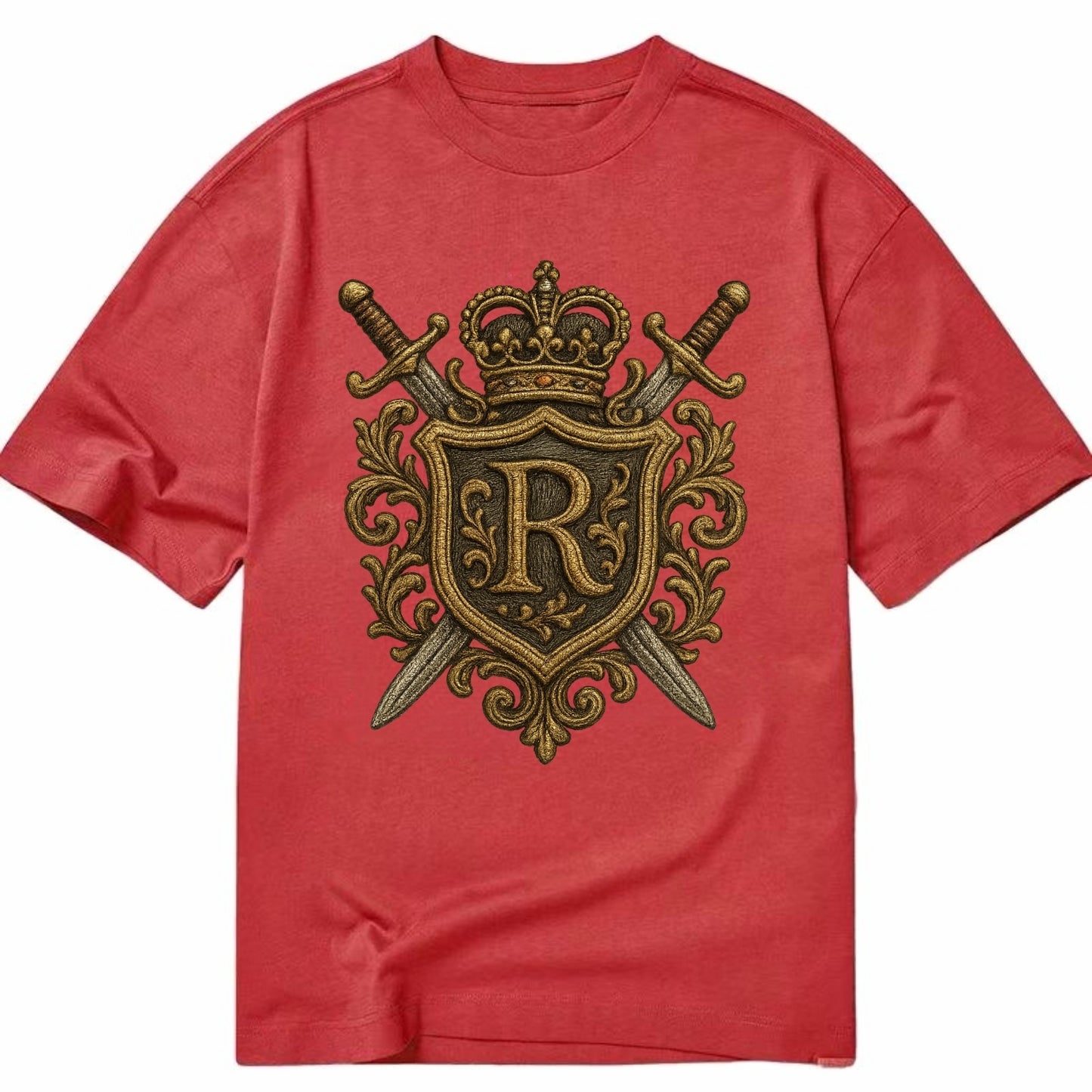 Royal Crest  - Classic T-shirt - Red