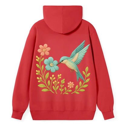 Mint Bee-Eater - Classic Pullover Hoodie - Red