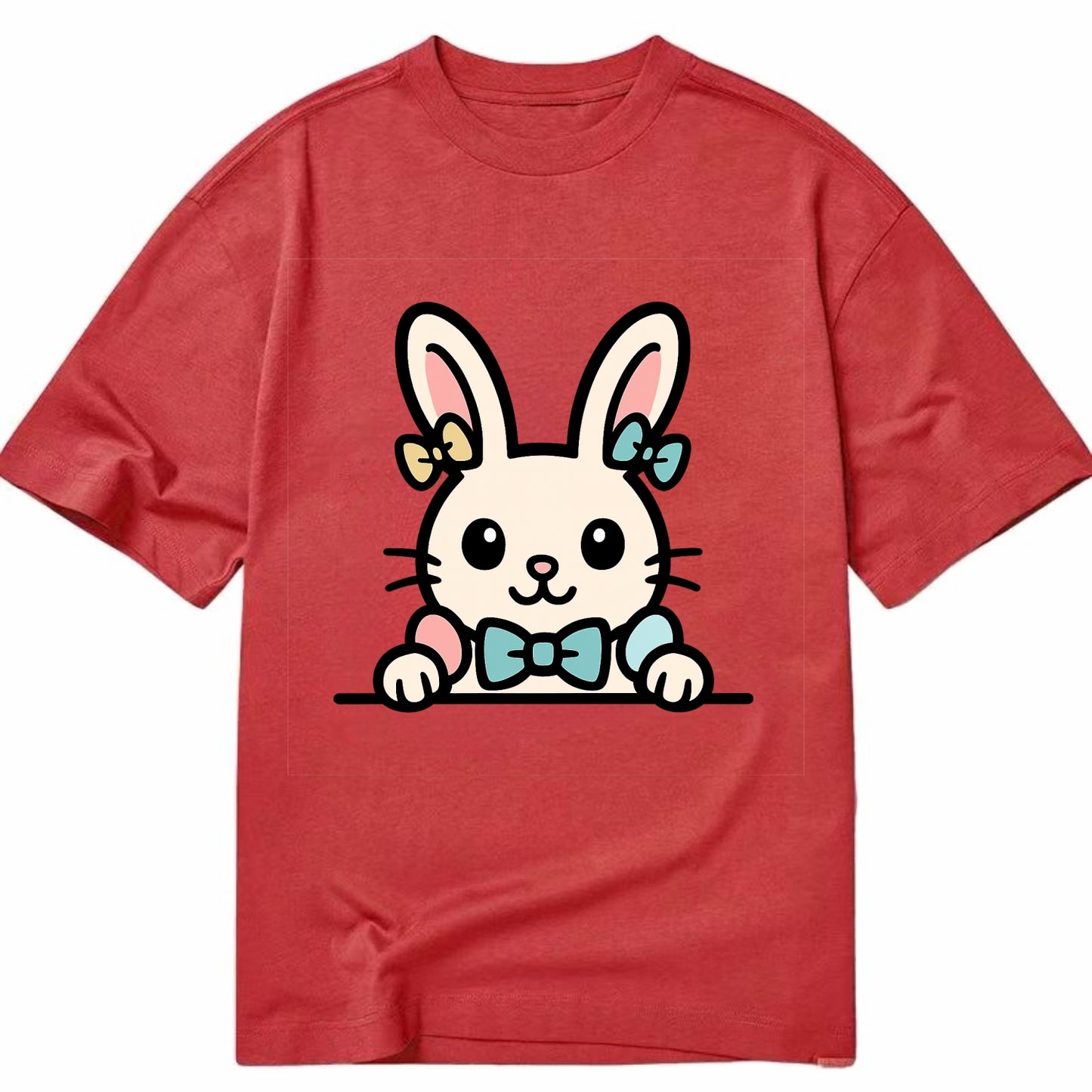 Easter Bunny  - Classic T-shirt - Red