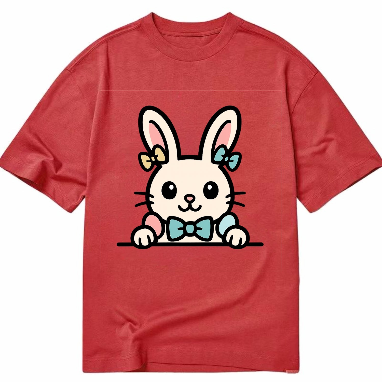 Easter Bunny  - Classic T-shirt - Red