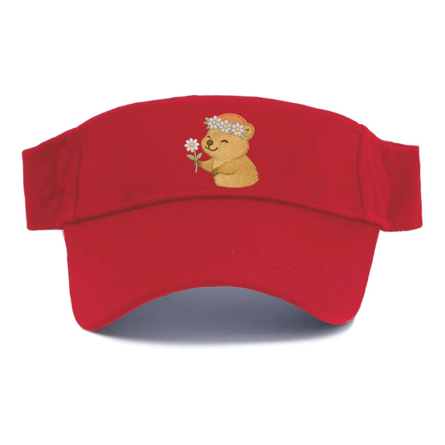 Quokka Daisy Chain - Visor - Red