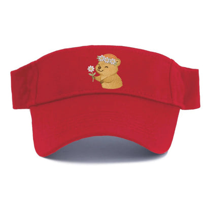 Quokka Daisy Chain - Visor - Red