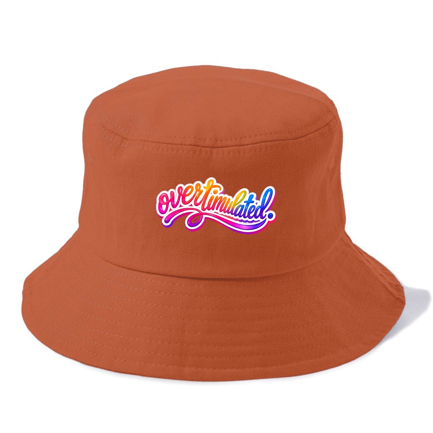 Overstimulated - Bucket Hat - Red