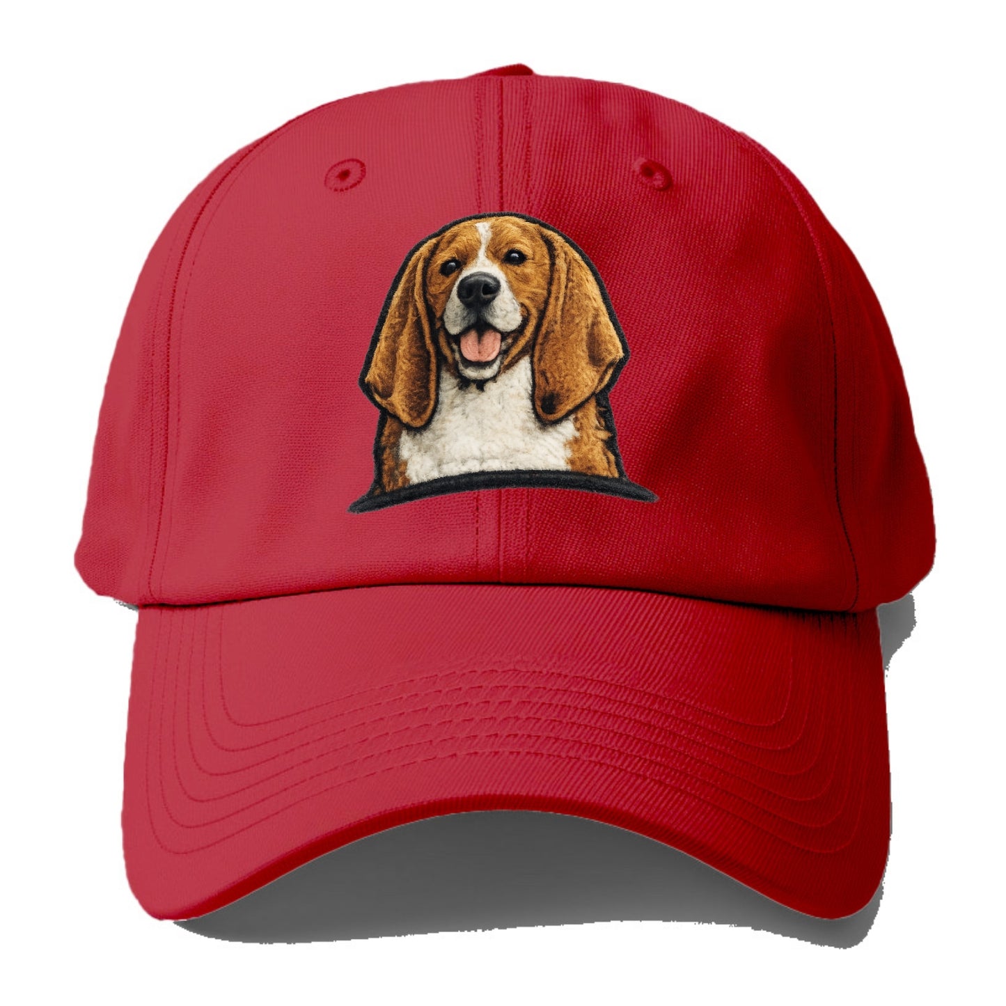 Buddy Beagle - Baseball Cap - Red