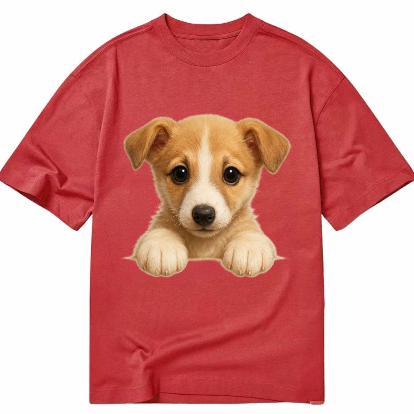 Whippet  - Classic T-shirt - Red
