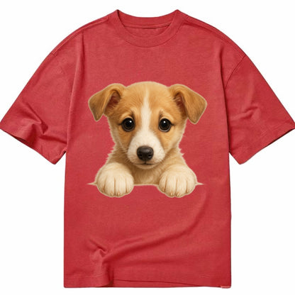 Whippet  - Classic T-shirt - Red