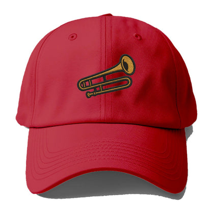 Trombone  - Baseball Cap - Red