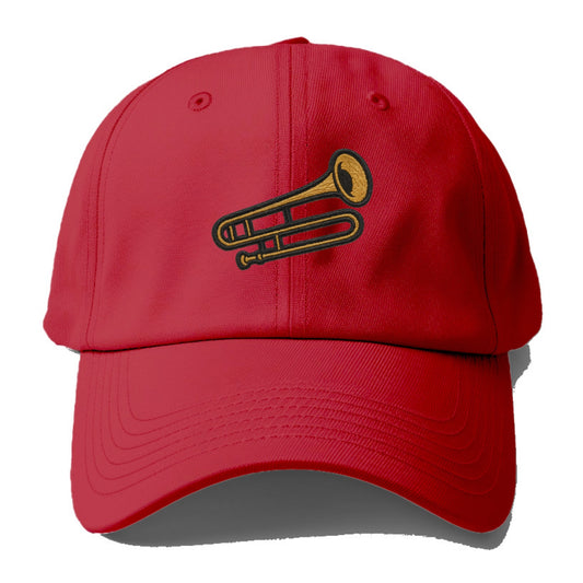 Trombone  - Baseball Cap - Red