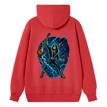 Ace Frehley Cosmic Solo - Classic Pullover Hoodie - Red