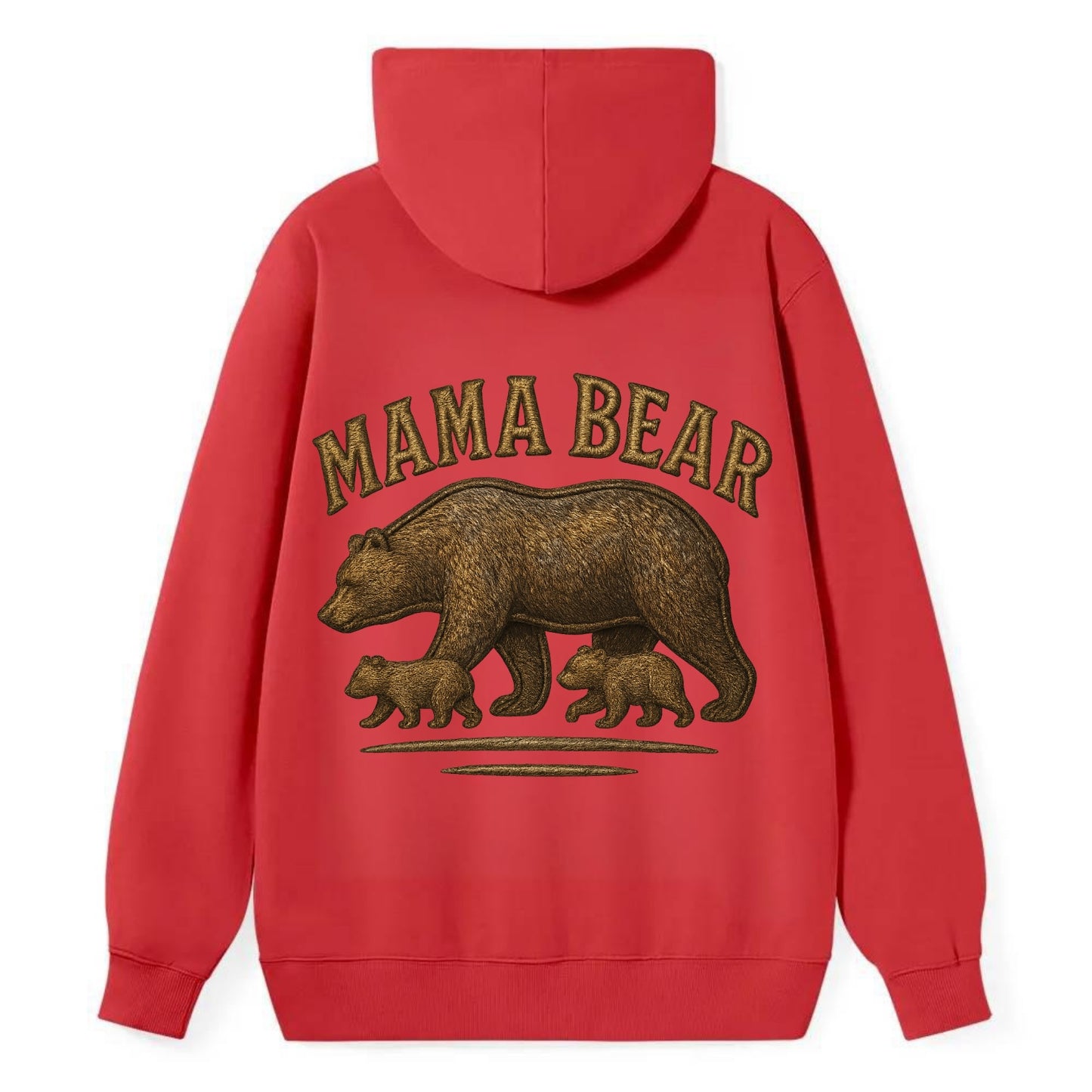 Mama Bear  - Classic Pullover Hoodie - Red