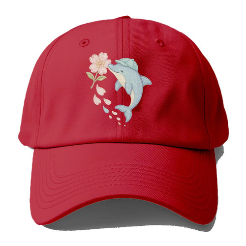 Dolphin Sakura Leap - Baseball Cap