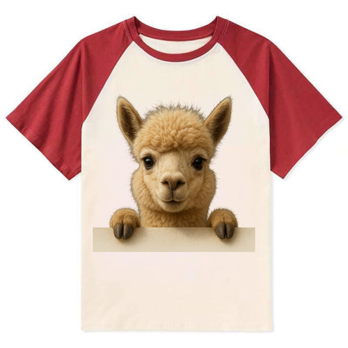 Alpaca  - Contrast Raglan T-shirt