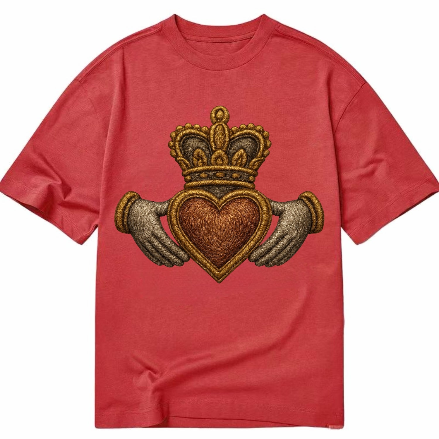 Claddagh  - Classic T-shirt - Red