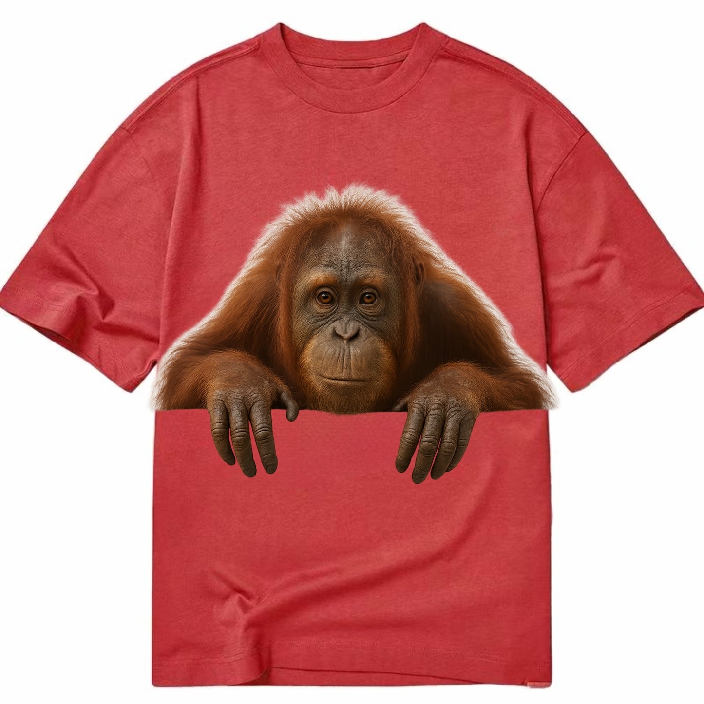 Orangutan  - Classic T-shirt - Red