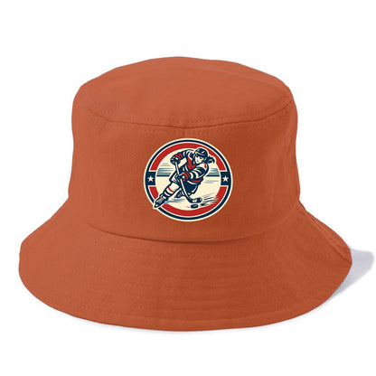 Fierce Ice Queen Emblem - Bucket Hat - Red