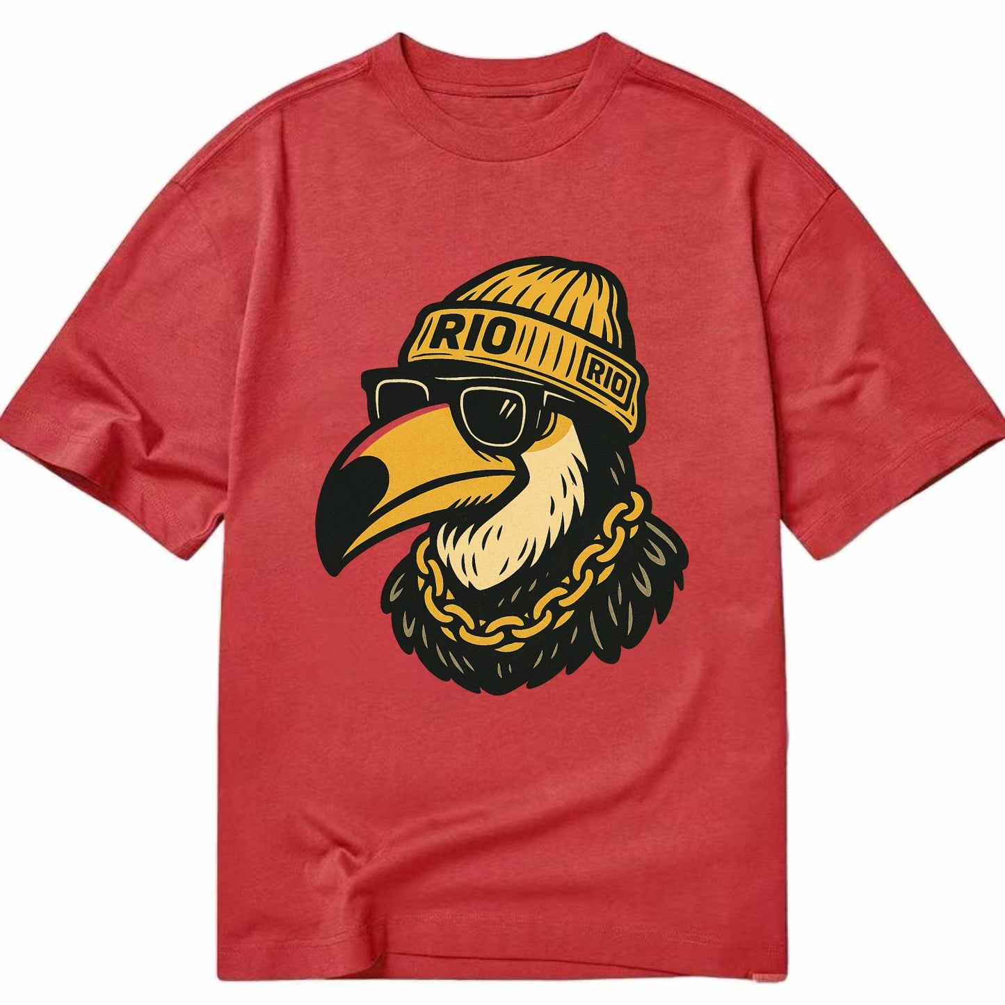 Rio Toucan - Classic T-shirt - Red