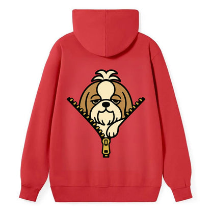Shih Tzu - Classic Pullover Hoodie - Red