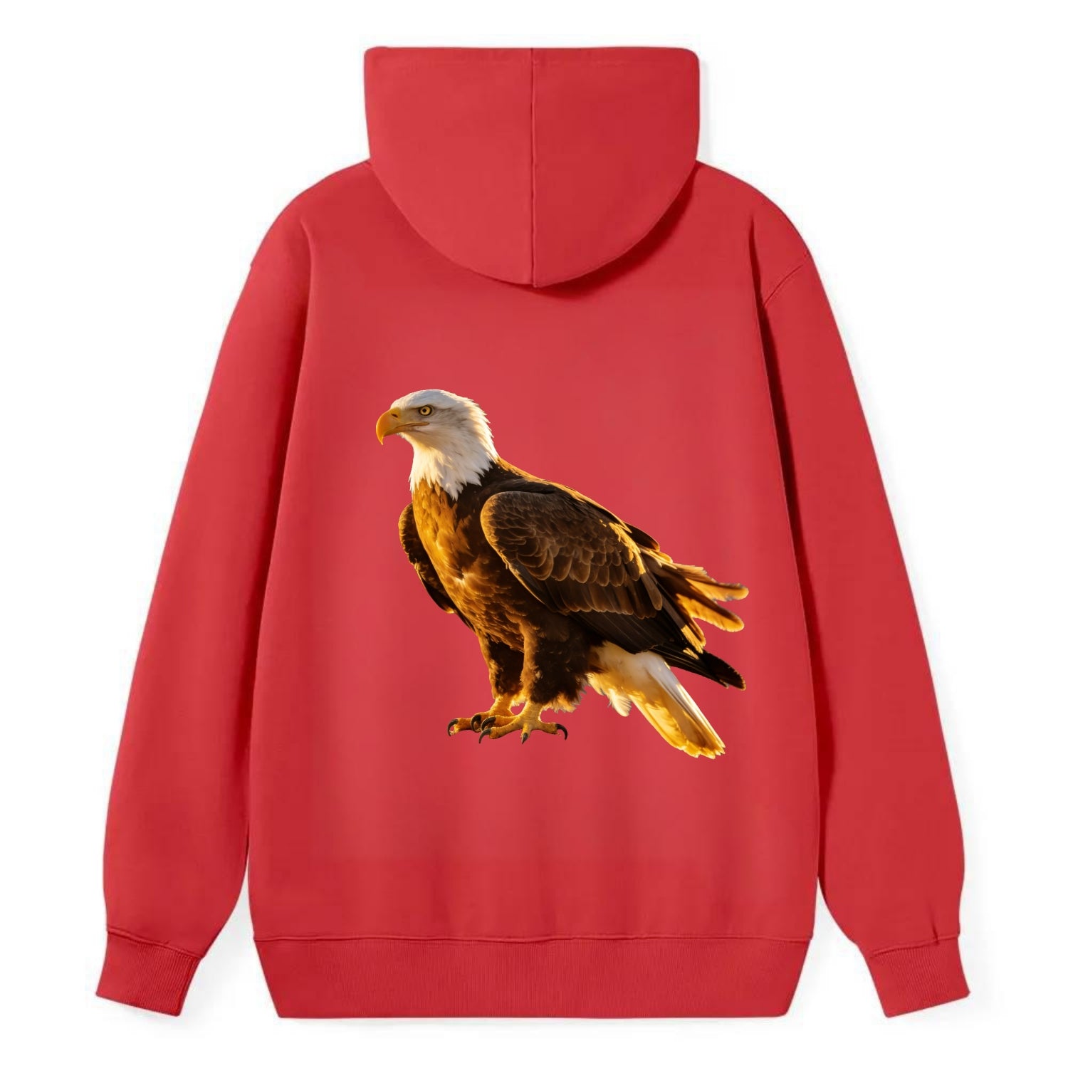 Eagle - Classic Pullover Hoodie - Red