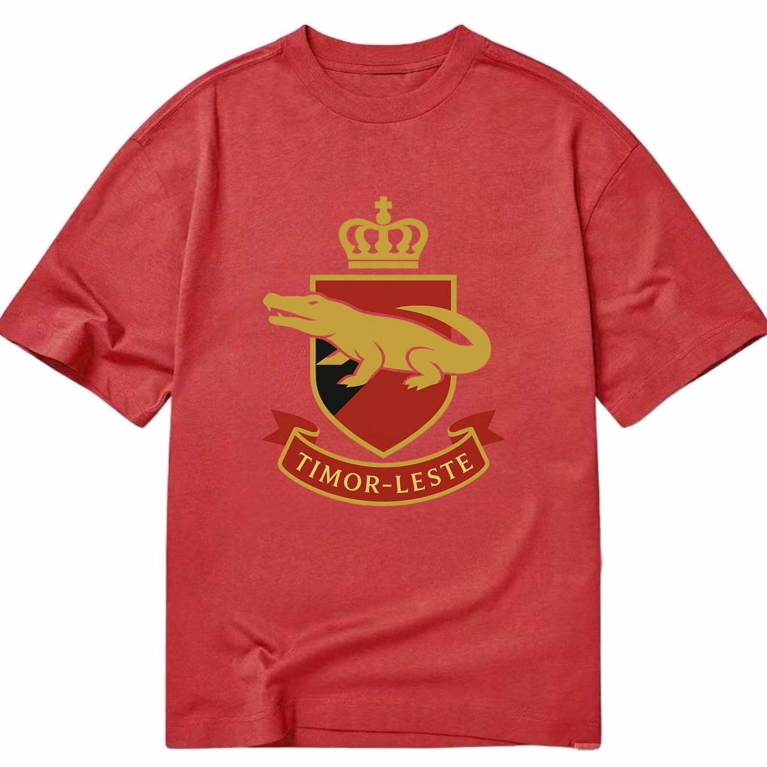Timor-Leste Royal Logo  - Classic T-shirt - Red