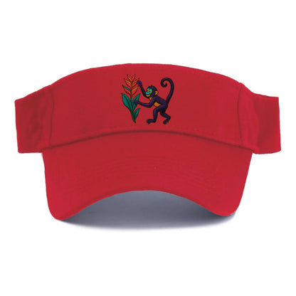 Spider Monkey - Visor - Red
