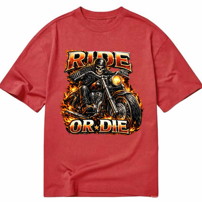 Ride Or Die - Classic T-shirt - Red