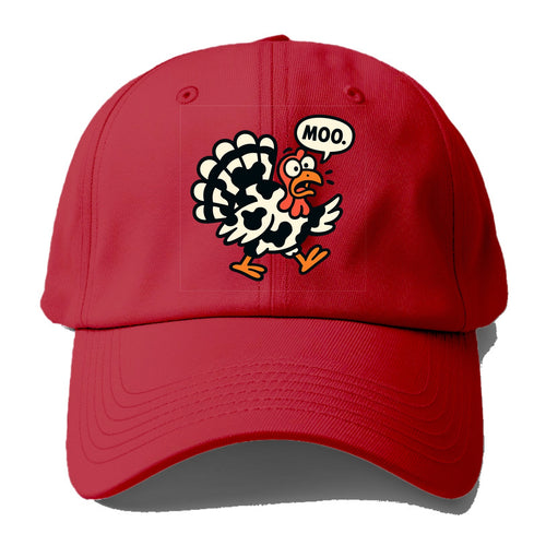 Mooing Turkey - Baseball Cap