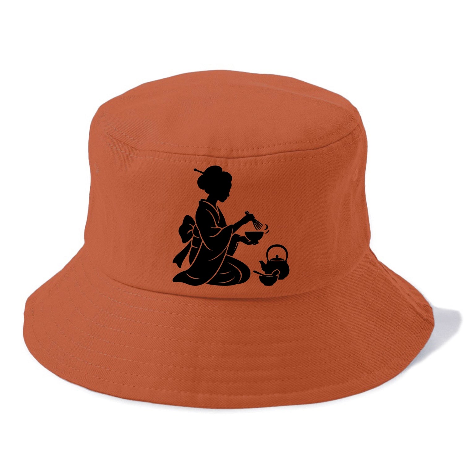 Geisha traditional tea ceremony - Bucket Hat - Red