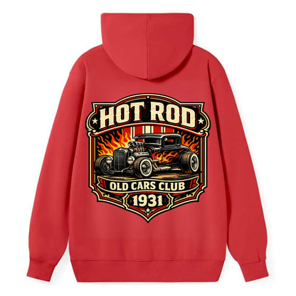 Hot Rod Club 1931 - Classic Pullover Hoodie - Red