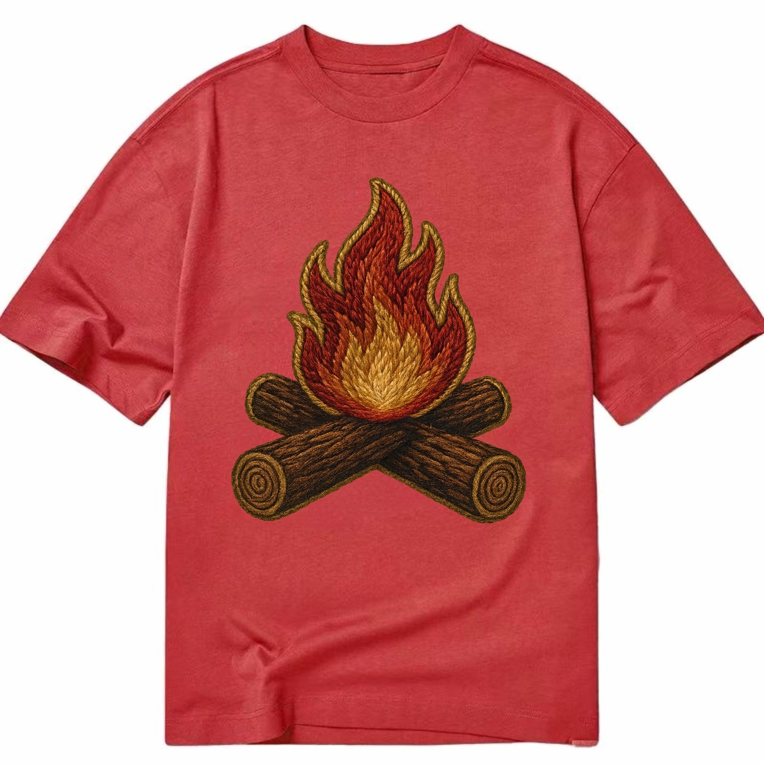Campfire  - Classic T-shirt - Red