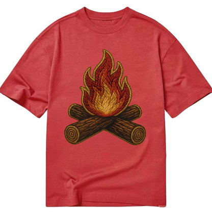 Campfire  - Classic T-shirt - Red